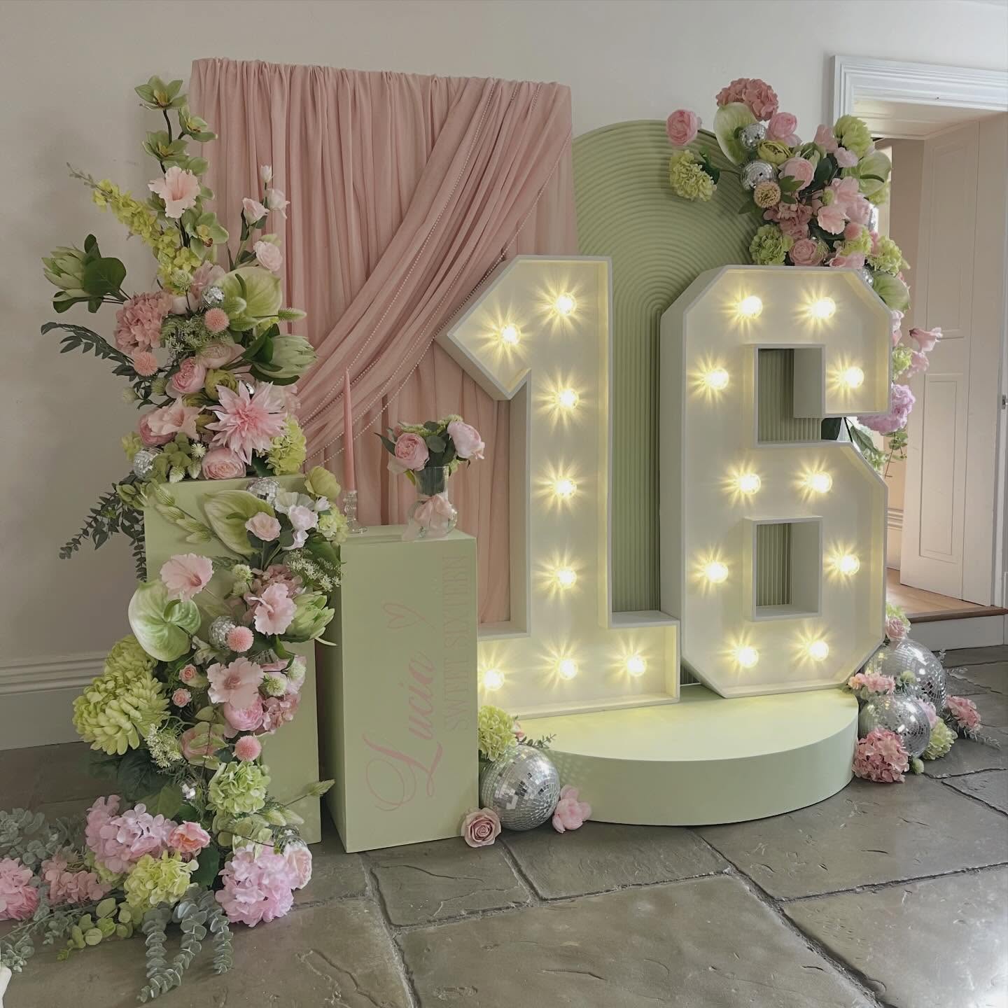 Floral decor by LuluBelle Events